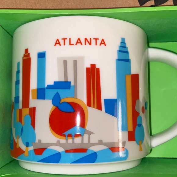 STARBUCKS You are Here Collection ATLANTA Mug New With Box - Picture 2 of 4
